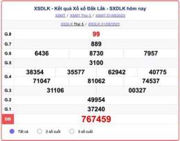ảnh chụp màn hình kết qua xo so daklak