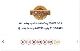 ảnh chụp màn hình kết quả xổ số điện toán 6/55