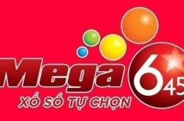 ảnh chụp màn hình kết quả xổ số mega 645 hôm nay