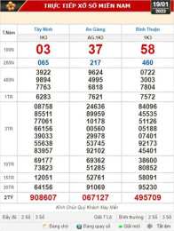 ảnh chụp màn hình kết quả xổ số tây ninh ngày 19 tháng 03