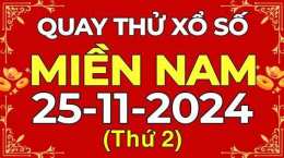 ảnh chụp màn hình quay thử xổ số miền nam ngày thứ hai