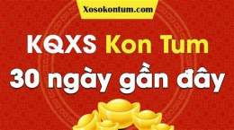 ảnh chụp màn hình tham khảo xổ số kon