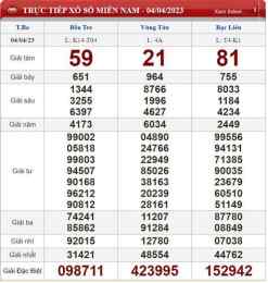 ảnh chụp màn hình thứ ba xổ số thứ ba