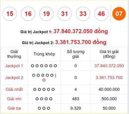 ảnh chụp màn hình xem xổ số đặc biệt