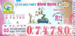 ảnh chụp màn hình xổ số bình định ngày 13 tháng 11 năm 2025