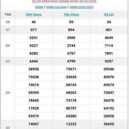 đọc xổ số miền nam