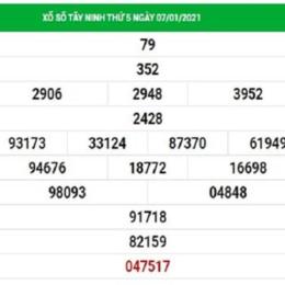 dự đoán xổ số tây ninh ngày mai