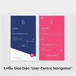 giao diện app đơn xơ hay đơn sơ