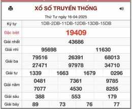 giao diện app kết quả xổ số miền bắc ngày 17 tháng 5 năm 2026