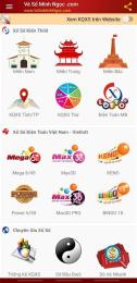 giao diện app kết quả xổ số minh ngọc chủ nhật