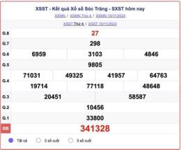 giao diện app kết quả xổ số sóc trăng ngày 22 tháng 7