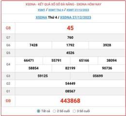 giao diện app kết quả xổ số tỉnh đà nẵng