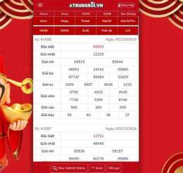 giao diện app miền bắc xổ số mấy