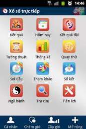 giao diện app truc tiep so xo mt