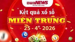 giao diện app xổ số 25/4/2026