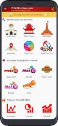 giao diện app xổ số 645 minh ngọc