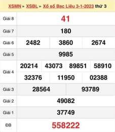 giao diện app xổ số bạc liêu miền nam tuần trước