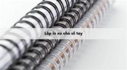 hướng dẫn sử dụng in sổ tay lò xo