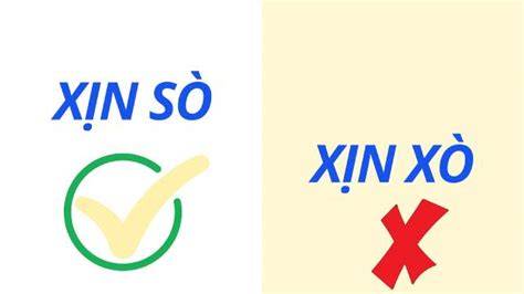 hướng dẫn sử dụng sịn sò hay xịn xò