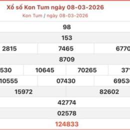 ket qua so xo kon tum hom nay