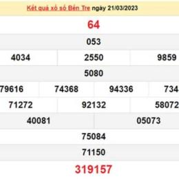 kết quả xổ số bến tre ngày 28 tháng 7