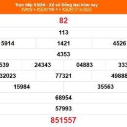 kết quả xổ số đồng nai ngày 17 tháng 6