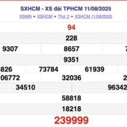 kết quả xổ số hôm nay hồ chí minh