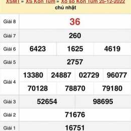 kết quả xổ số kon tum chủ nhật