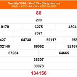 kết quả xổ số tiền giang ngày 23 tháng 8