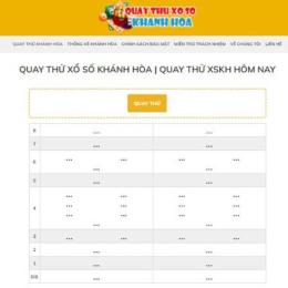 quay thử xổ số đài khánh hòa