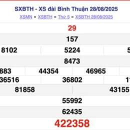 số xổ binh thuan
