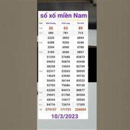 sổ xô miên nam thu 6