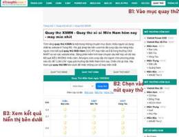 tính năng nổi bật quay thử xổ số miền nam thử từ