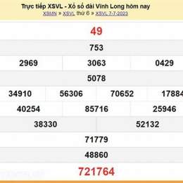 trực tiếp xổ số đài vĩnh long