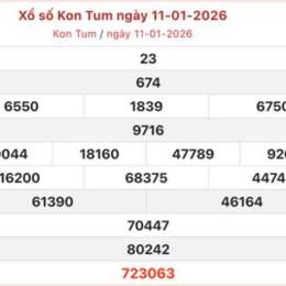 trực tiếp xổ số kon tum hôm nay
