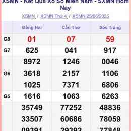 xem xổ số miền nam thứ hai tuần rồi