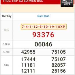 xổ số 30/11/2025