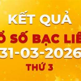 xổ số bạc liêu ngày 31 tháng 3