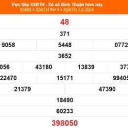 xổ số bình thuận ngày mùng 8 tháng 1