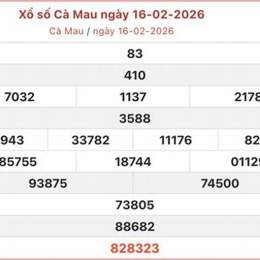 xo so ca mau 16 2
