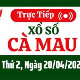 xổ số cà mau ngày 20 tháng