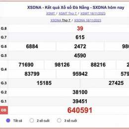 xổ số đà nẵng ngày 18 tháng 03