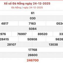 xổ số đài đà nẵng ngày hôm nay
