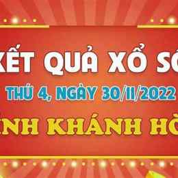 xổ số đài khánh hòa 30 ngày