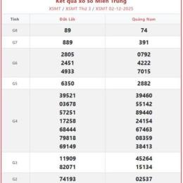 xổ số đài tuần rồi