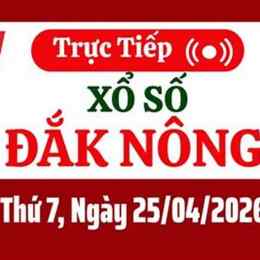 xổ số đắk nông ngày 25 tháng 7