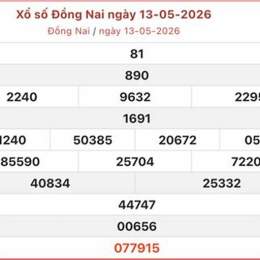 xổ số đồng nai 5 tháng 11