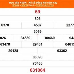 xổ số đồng nai mùng 5 tháng 11