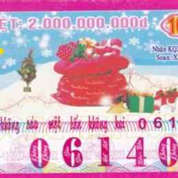 xổ số đồng nai ngày 14 tháng 01 năm 2006
