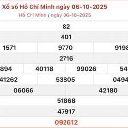 xổ số hcm 10/1